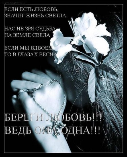 Береги любовь